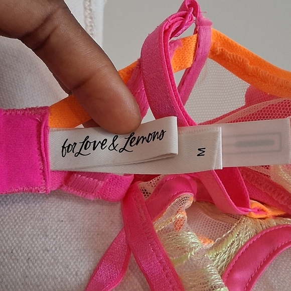 For Love And Lemons Tulip Bra Size Medium NWOT - Picture 3 of 10
